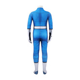 Kids Children The Fantastic Four: First Steps (2025) Mister Fantastic Jumpsuit Cosplay Costume